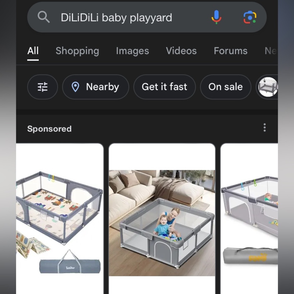 DiLiDiLi baby play yard